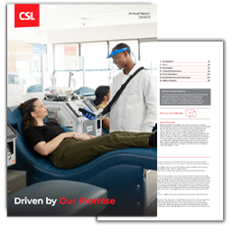 Cover Image of CSL's 2023 Annual Report