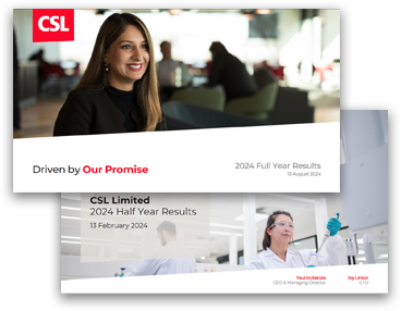 Cover Image of CSL's 2023 Annual Report